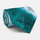 Meereswellen - Malediven Shore Krawatte (Gerollt)