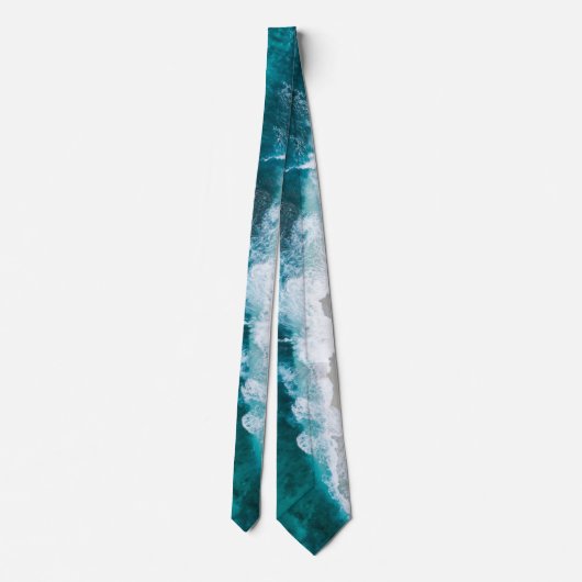 Meereswellen - Malediven Shore Krawatte (Rückseite)