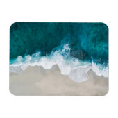 Meereswellen - Malediven Shore Magnet (Horizontal)