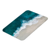 Meereswellen - Malediven Shore Magnet (Linke Seite)