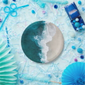 Meereswellen - Malediven Shore Pappteller (Party)