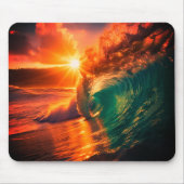 Meereswellen Mousepad (Vorne)