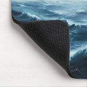 Meereswellen Mousepad (Ecke)