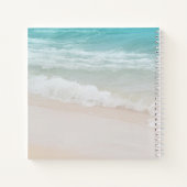 Meereswellen Notizblock (Rückseite)
