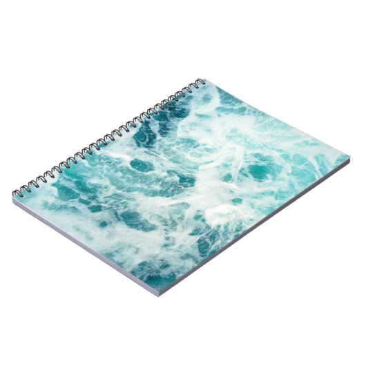 Meereswellen Notizblock (Linke Seite)