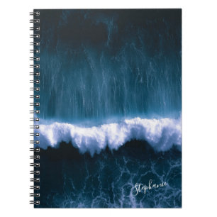 Meereswellen Notizblock