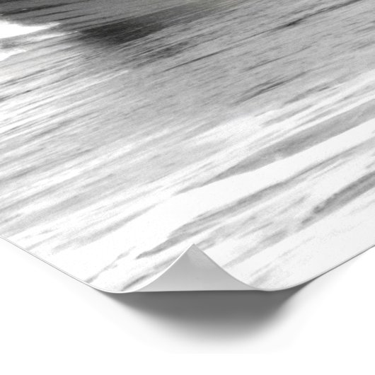 Meereswellen Poster (Ecke)