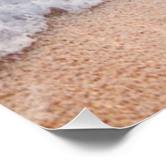Meereswellen Poster (Ecke)