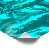 Meereswellen... Poster (Ecke)