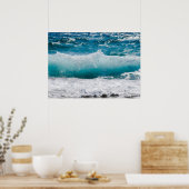 Meereswellen-Poster Poster (Küche)