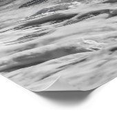 Meereswellen-Poster Poster (Ecke)