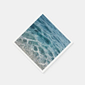 Meereswellen Serviette (Ecke)