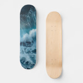 Meereswellen Skateboard (Vorderseite)