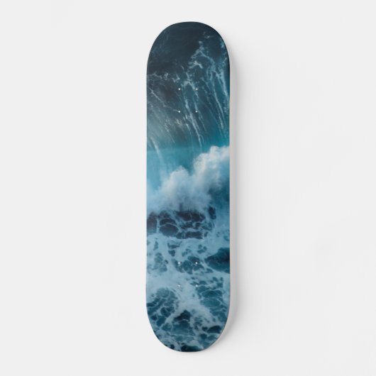 Meereswellen Skateboard (Vorderseite)