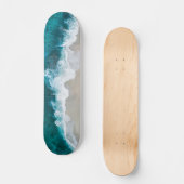 Meereswellen Skateboard (Vorderseite)
