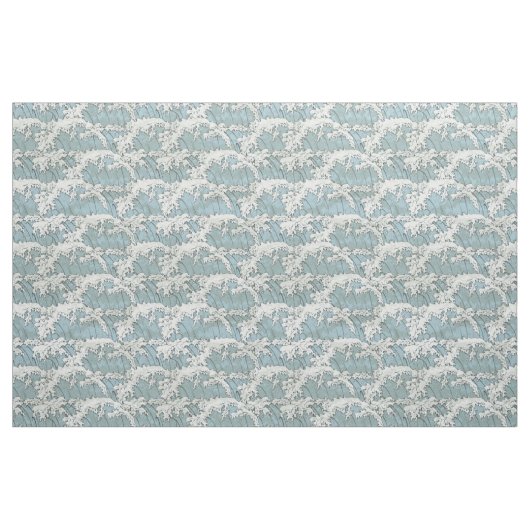 Meereswellen Stoff (Yard (91,4 cm))