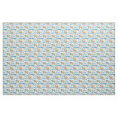 Meereswellen Stoff (Yard (91,4 cm))