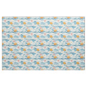 Meereswellen Stoff (Fat Quarter (45,7 x 55,9 cm))