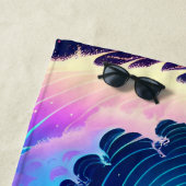 Meereswellen Strandtuch (Beispiel)