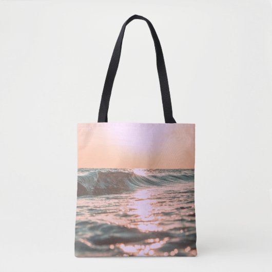 MEERESWELLEN TASCHE (Vorderseite)