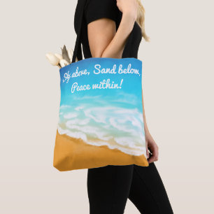 Meereswellen Tasche