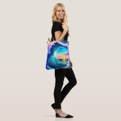 Meereswellen Tasche (Am Model)