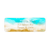 Meereswellen und Sandstrand (Vorne)