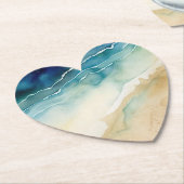 Meereswellen Untersetzer (angewinkelt)