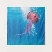 Meereswellen Wandteppich (Vorderseite)