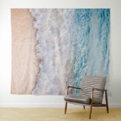 Meereswellen Wandteppich (Beispiel (Horizontal))