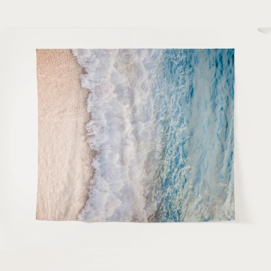 Meereswellen Wandteppich (Vorderseite (Horizontal))