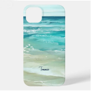 Meereswellen Wasserfarbene tropische Ozeane Case-Mate iPhone 14 Plus Hülle