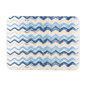 Meereswellen Zickzack Magnet (Horizontal)