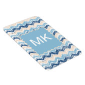 Meereswellen Zickzack Magnet (Rechte Seite)