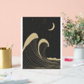 Meereswellenlandschaft Acrylschild (Hochzeit)
