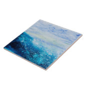 Meereswellenmalerei, Seeschaum Fliese (Seite)