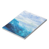 Meereswellenmalerei, Seeschaum Notizblock (Rotiert)