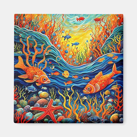 MEERESWELT 1 MAGNET (Vorne)