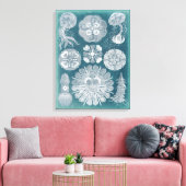Meereswelt Blueprint IV Leinwanddruck (Insitu (Wohnzimmer))