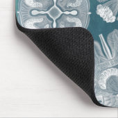 Meereswelt Blueprint IV Mousepad (Ecke)