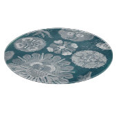 Meereswelt Blueprint IV Schneidebrett (Ecke)