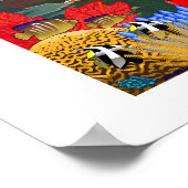 Meereswelt Coral Reef Poster (Ecke)