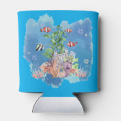 Meereswelt Dosenkühler (Rückseite)