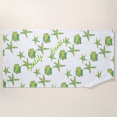 Meereswelt Exotic Strandtuch (Vorderseite)