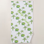 Meereswelt Exotic Strandtuch (Vorderseite)