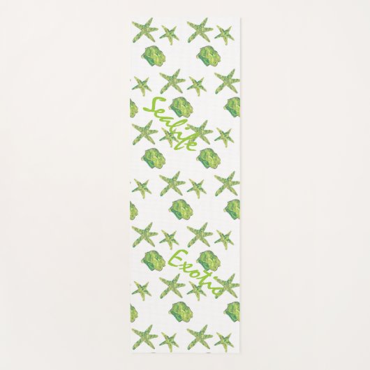 Meereswelt Exotic Yogamatte (Vorderseite)