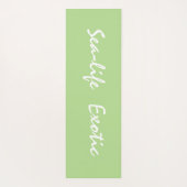 Meereswelt Exotic Yogamatte (Rückseite)