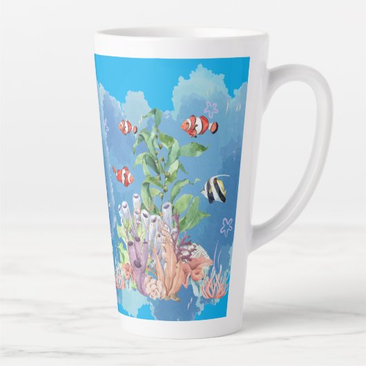 Meereswelt Milchtasse (Rechts)