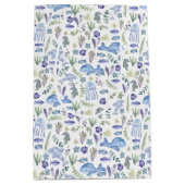 Meereswelt Moderne Wasserfarbe Mittlere Geschenktüte (Vorderseite)