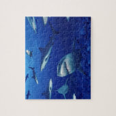 Meereswelt Puzzle-Sharks Jigsaw Puzzle (Vertikal)